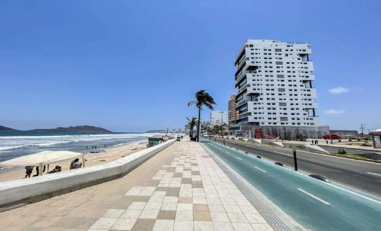 Departamento en el malecón, Torre Central 102 Mazatlán Exterior foto